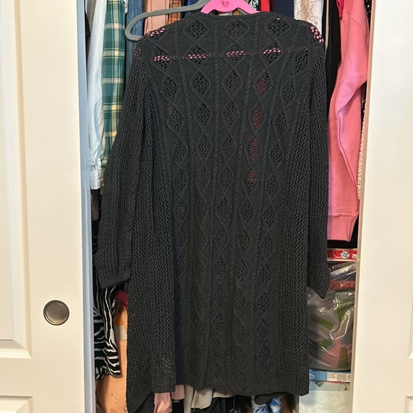 Grey Forever 21 Knit Cardigan - Picture 8 of 8